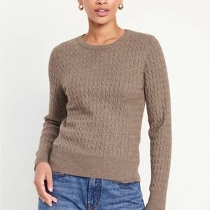Old Navy Women's Crew Neck Sweater - Brown